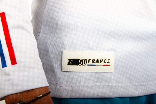 T-shirt manches longues running blanc femme équipe de France Z3R0D
