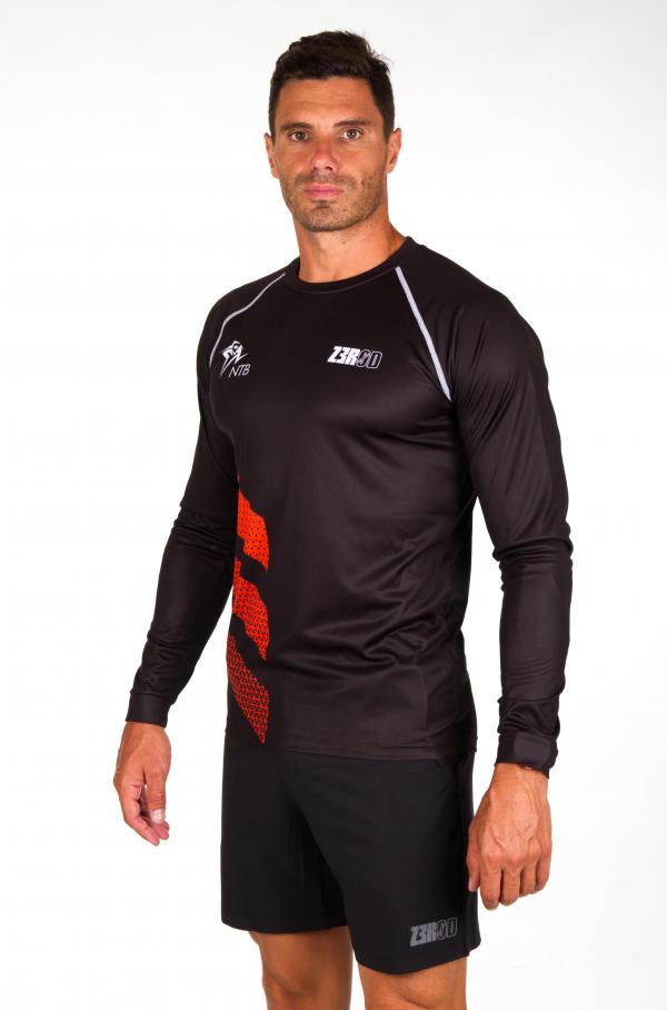 Netherlands Man Long Sleeves Running T-shirt | Z3R0D