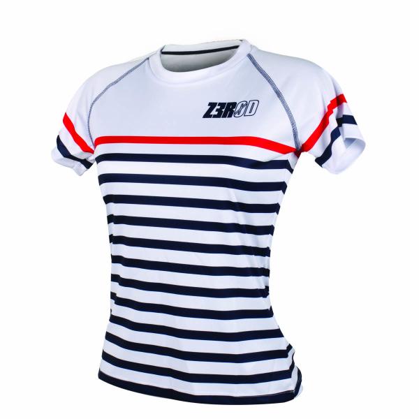 Z3R0D - T-shirt marinière, t-shirt running pour femmes