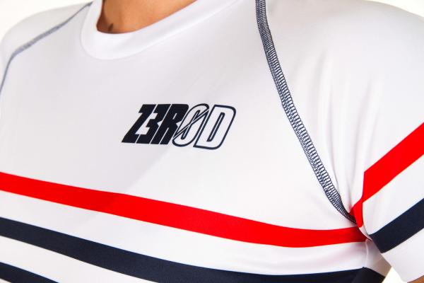 Z3R0D Mariniere running t-shirt for women