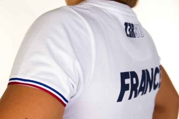 Z3R0D - Triathlon : Outlet : T-SHIRTS WOMAN FRANCE         (WHITE)