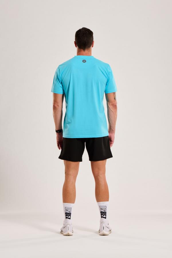 T-shirt lifestyle homme triblend atoll swim bike run| Z3R0D