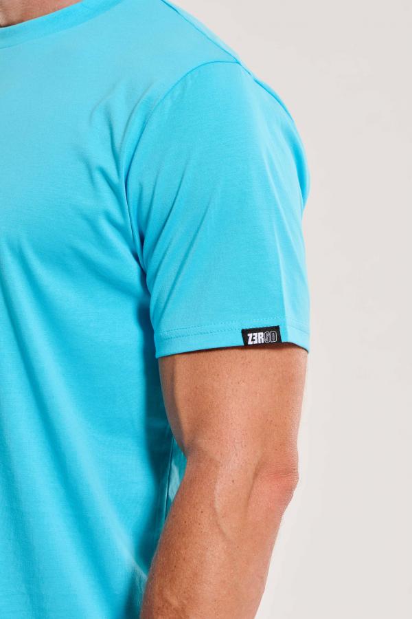 T-shirt lifestyle homme triblend atoll swim bike run| Z3R0D