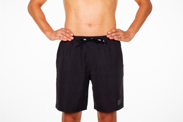 Tech black shorts for men | Z3R0D