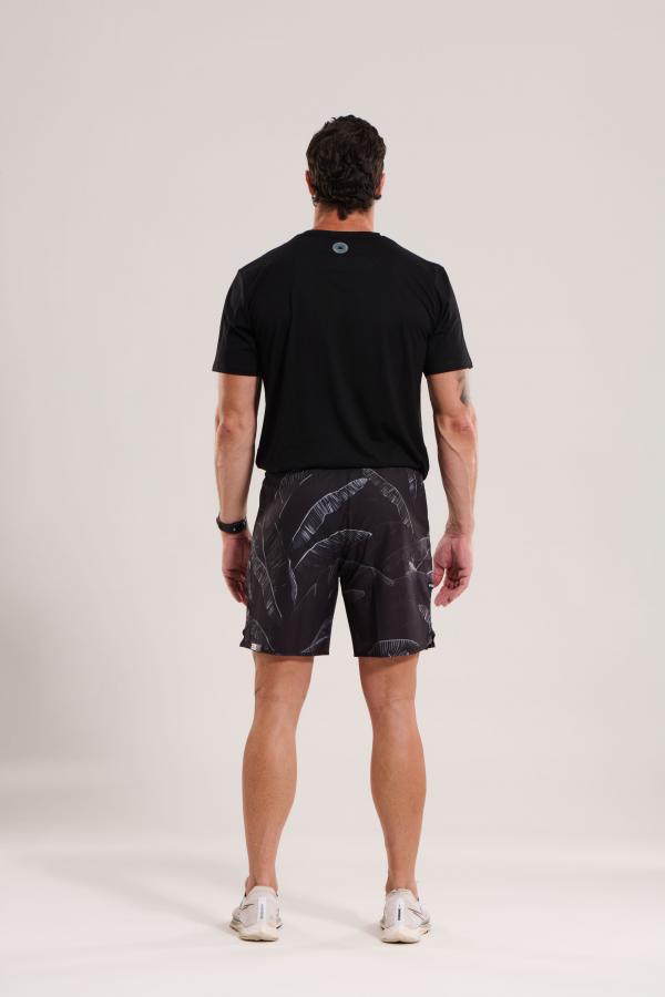 Kailua black training shorts for men | Z3R0D