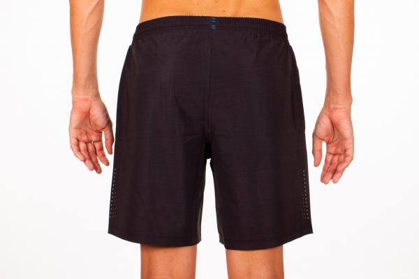 Tech black shorts for men | Z3R0D