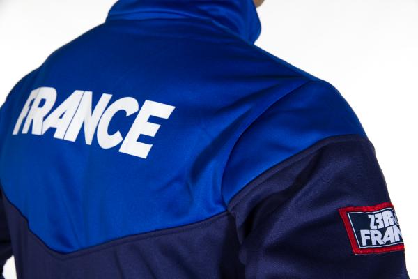 Z3R0D - Triathlon : Outlet : TRACKSUIT TOP FRANCE (NAVY)