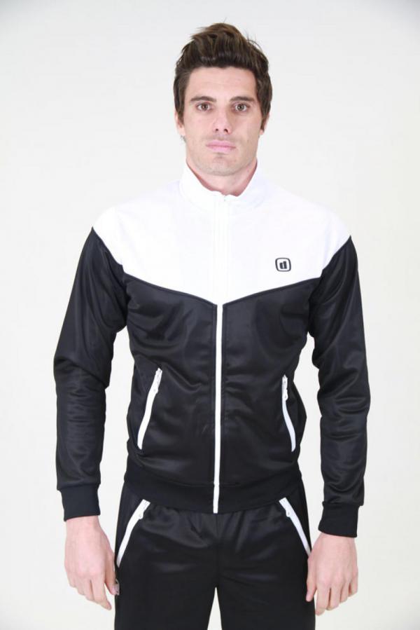 Z3R0D - Triathlon : Fins de série 2, Lifestyle : TRACK SUIT VEST (BLACK/WHITE)