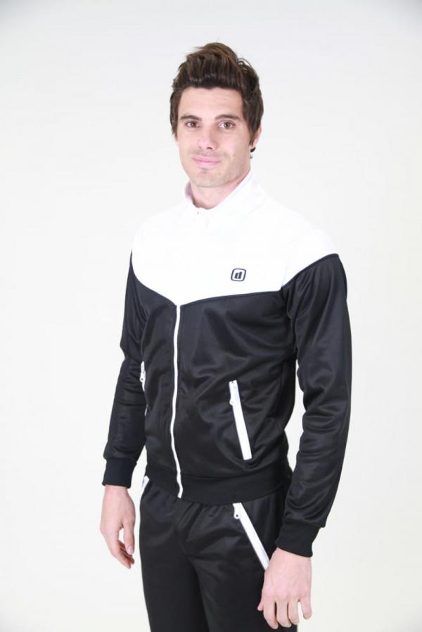 Z3R0D - Triathlon : Fins de série 2, Lifestyle : TRACK SUIT VEST (BLACK/WHITE)