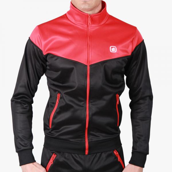 Z3R0D - Triathlon : Fins de série 2, Lifestyle : TRACK SUIT VEST (BLACK/RED)