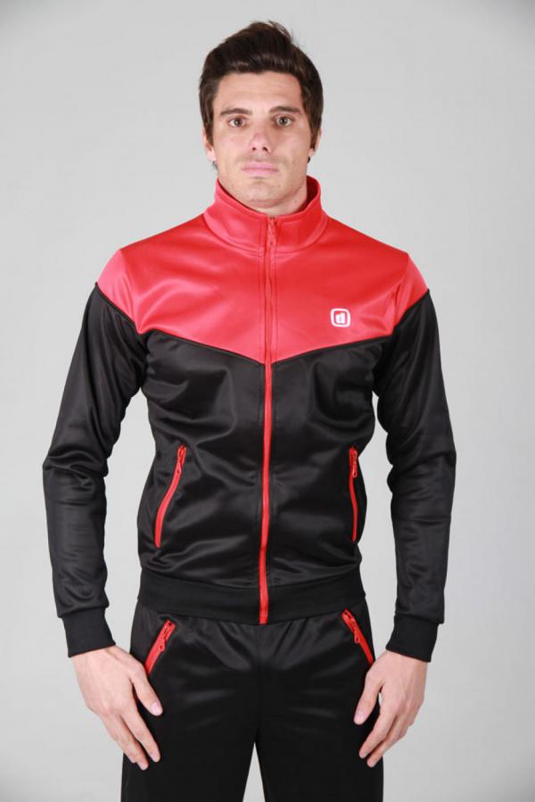 Z3R0D - Triathlon : Fins de série 2, Lifestyle : TRACK SUIT VEST (BLACK/RED)