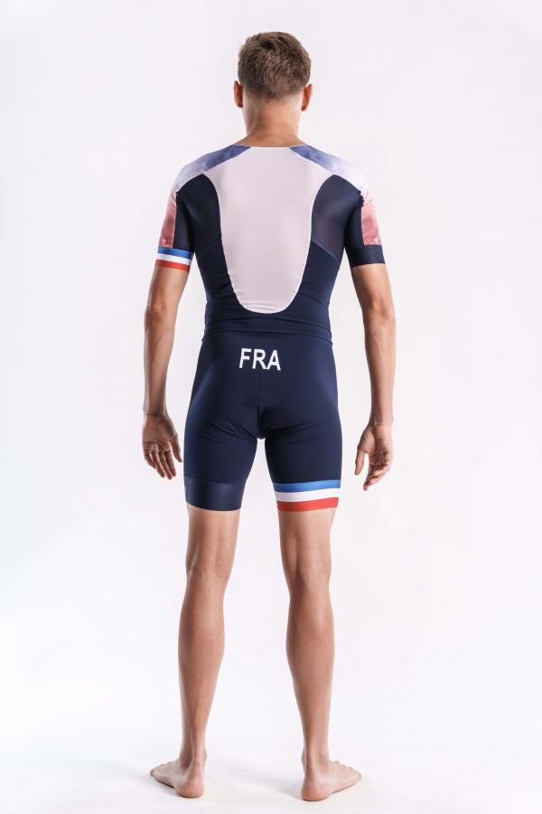 Z3R0D - Triathlon : Triathlon France : TT SUIT FRANCE    (MARINE)