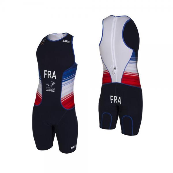 Tenue de triathlon, trifonction oSUIT Homme FRANCE Z3R0D