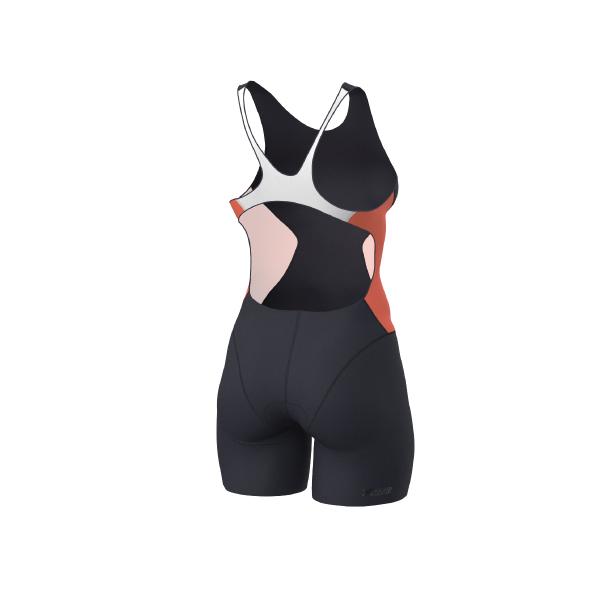 Trifonction racer femme Fusion Coral | Z3R0D - tenue de triathlon 