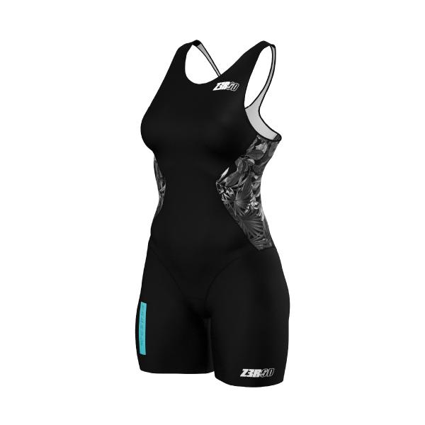 Triathlon racer Tropadelic  suit for women | Z3R0D female trisuit