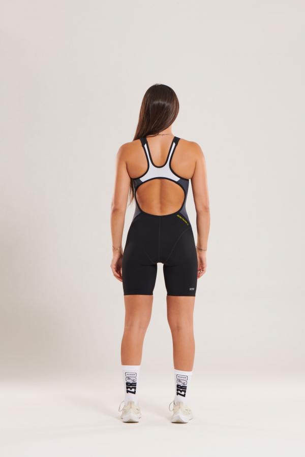 Trifonction racer femme Black Volt | Z3R0D - tenue de triathlon 