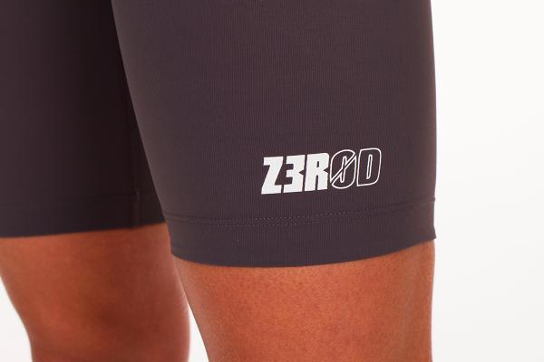 Triathlon racer grey and red suit for women | Z3R0D female trisuit