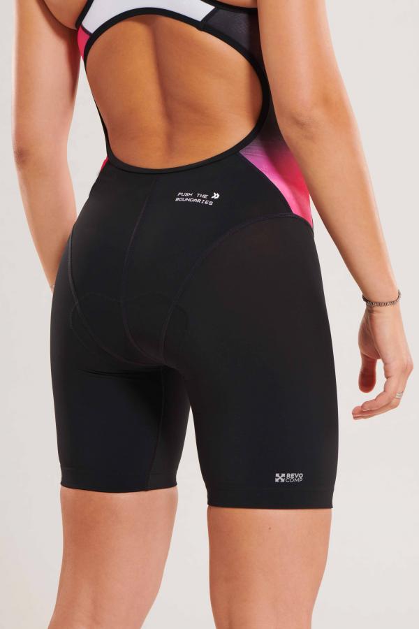 Trifonction racer femme Vortex Nebula | Z3R0D - tenue de triathlon 