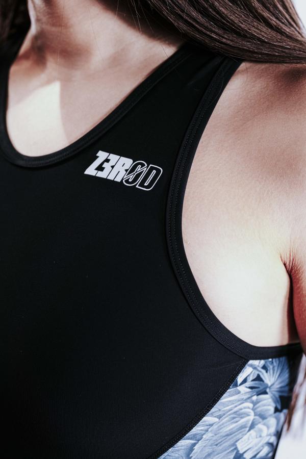 Triathlon racer Tropadelic  suit for women | Z3R0D female trisuit