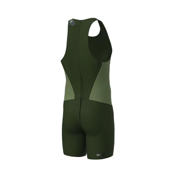 Triathlon Racer man Cedar Green trisuit | Z3R0D 