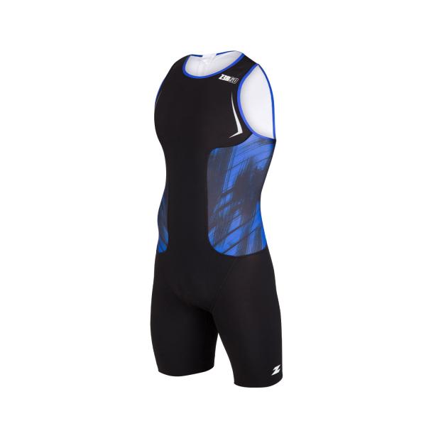 Triathlon Racer man blue vivacity trisuit | Z3R0D 
