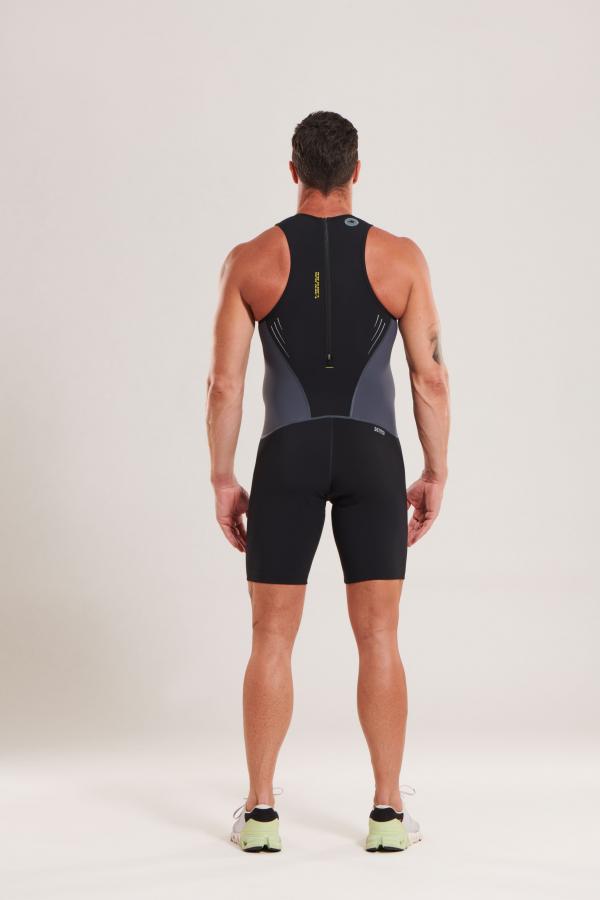 Trifonction racer homme Black Volt | Z3R0D - tenue de triathlon 