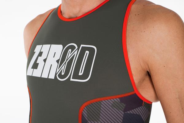 Triathlon Racer man camo trisuit | Z3R0D 