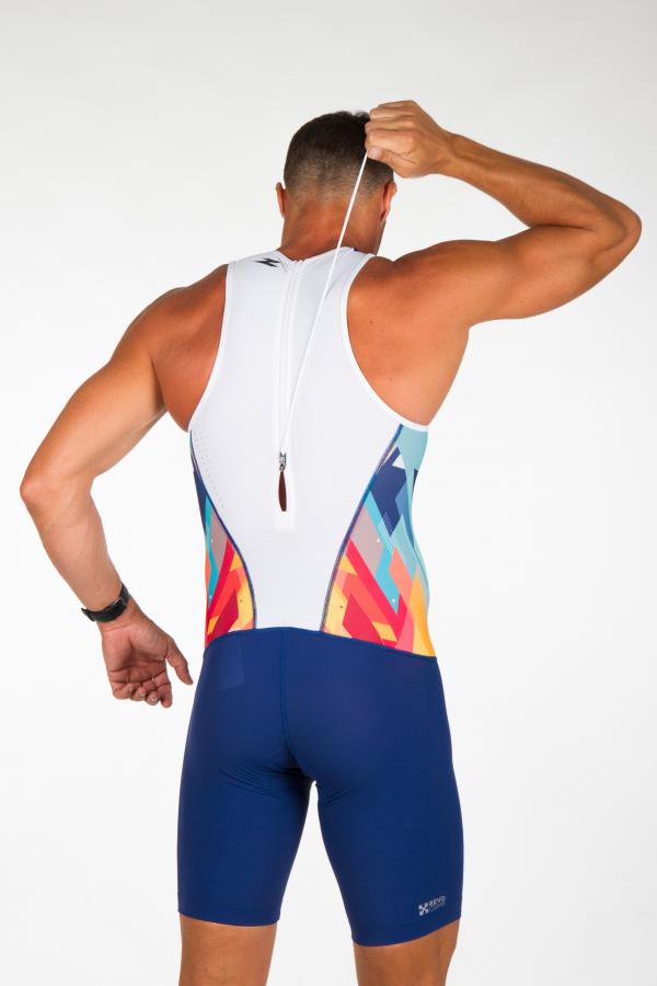 Triathlon Racer man kubik block trisuit | Z3R0D 