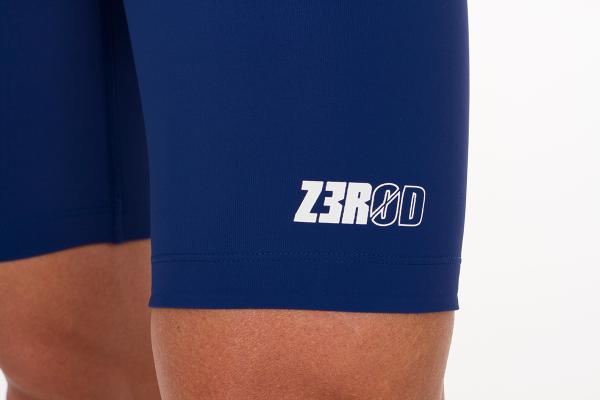 Trifonction racer homme bleu marine et blanc | Z3R0D - tenue de triathlon