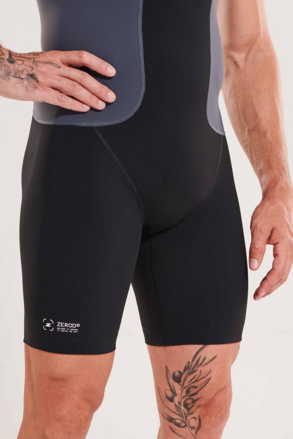 Trifonction racer homme Black Volt | Z3R0D - tenue de triathlon 