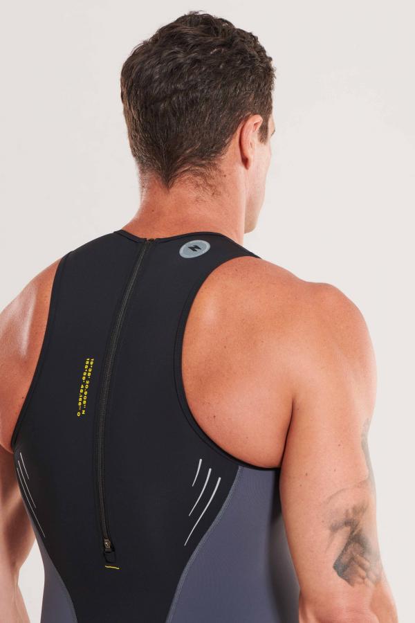 Trifonction racer homme Black Volt | Z3R0D - tenue de triathlon 