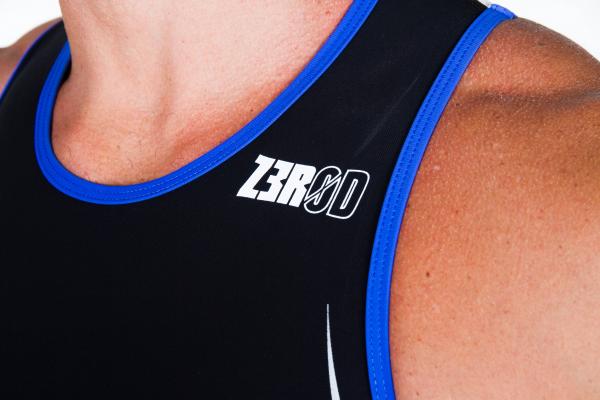 Triathlon Racer man blue vivacity trisuit | Z3R0D 