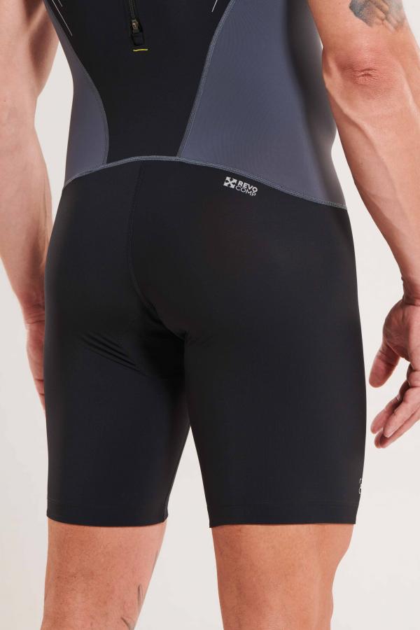 Trifonction racer homme Black Volt | Z3R0D - tenue de triathlon 