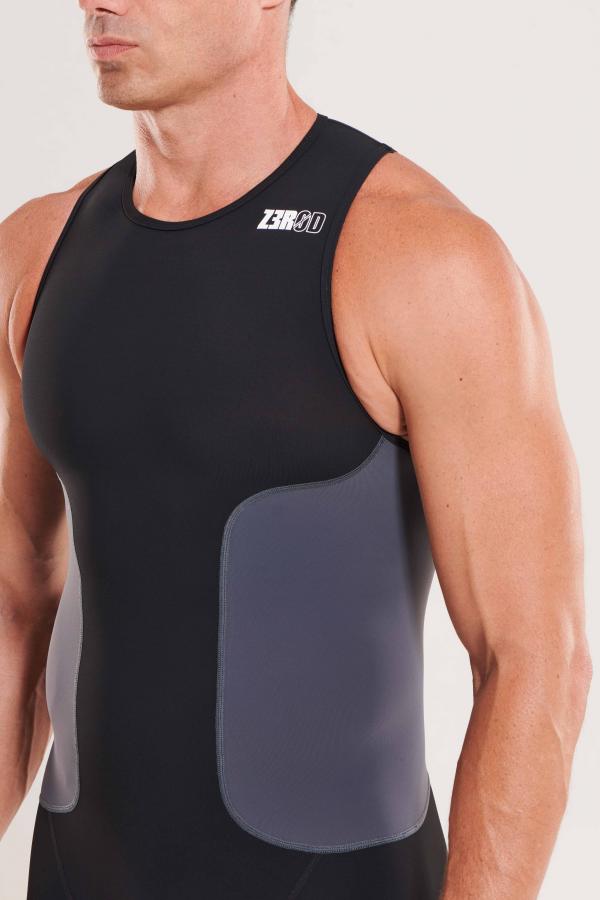 Trifonction racer homme Black Volt | Z3R0D - tenue de triathlon 