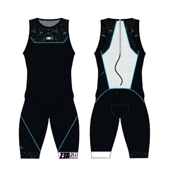 Z3R0D - BLACK/PINK start TRISUIT KID