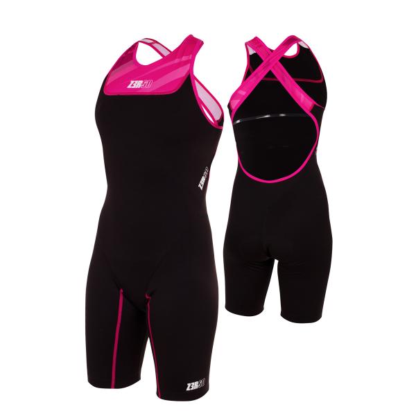 Z3R0D - BLACK/PINK start TRISUIT WOMAN