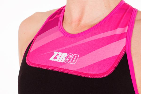 Z3R0D - BLACK/PINK start TRISUIT WOMAN