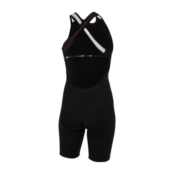 Woman start trisuit | Z3R0D black female triathlon suit
