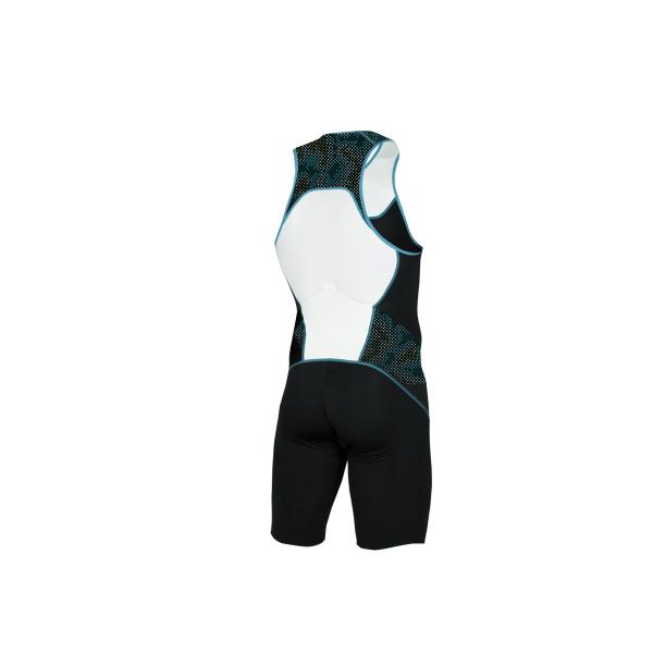 Trifonction homme Start noire et bleue | Z3R0D - tenue de triathlon 