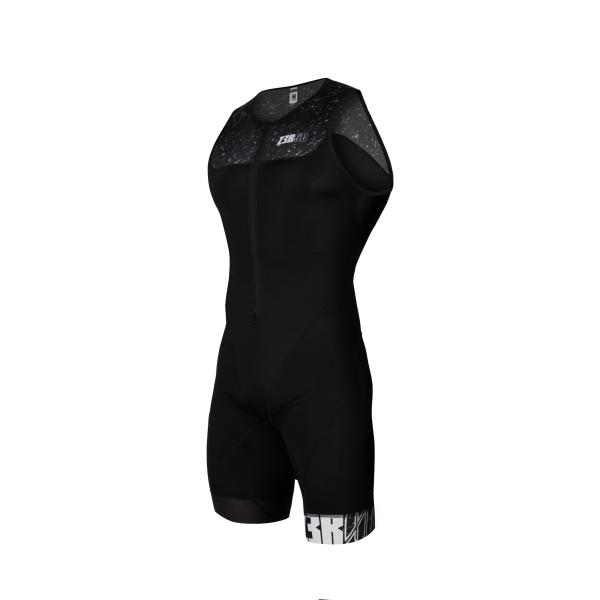 Triathlon Start man black trisuit | Z3R0D