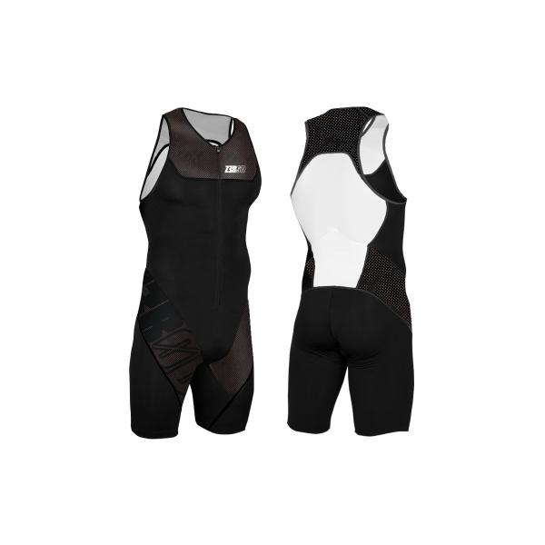 Triathlon Start man black trisuit | Z3R0D