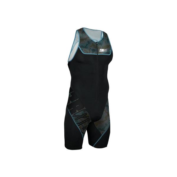 Triathlon Start man black and blue trisuit | Z3R0D
