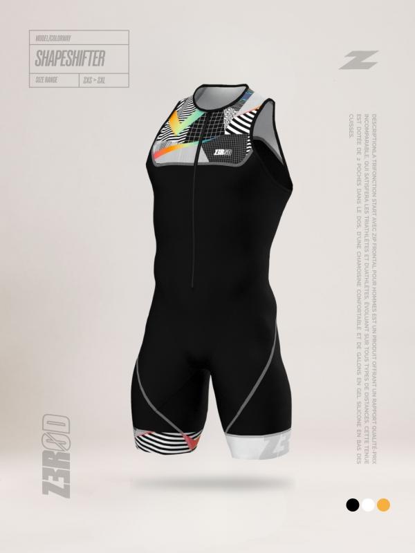 Trifonction homme Start Shapeshifter | Z3R0D - tenue de triathlon 