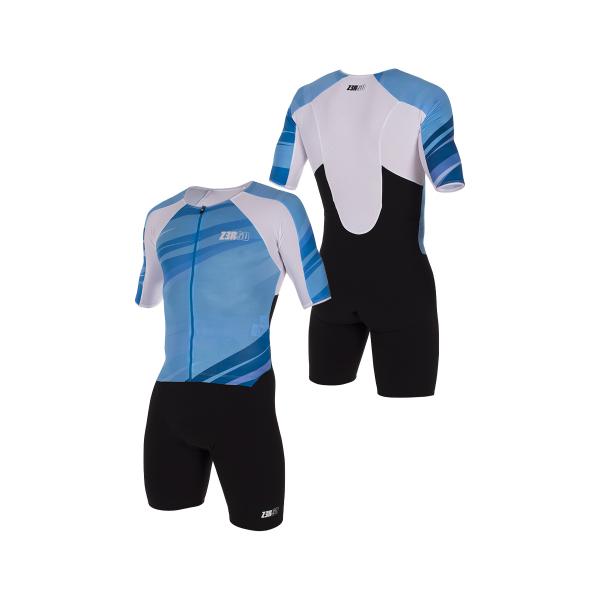 Trifonction TTSuit ZEROD - tenue de course triathlon aéro à manches