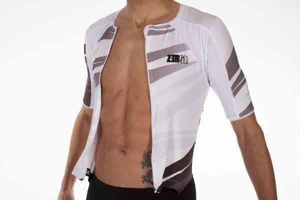 Z3R0D TTSuit time-trial trisuit with short sleeves for triathlon races 