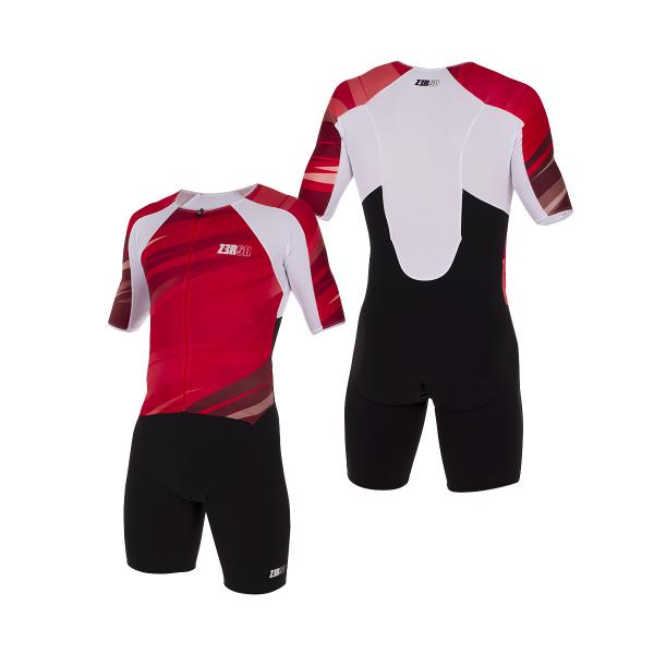 Trifonction TTSuit ZEROD - tenue de course triathlon aéro à manches 