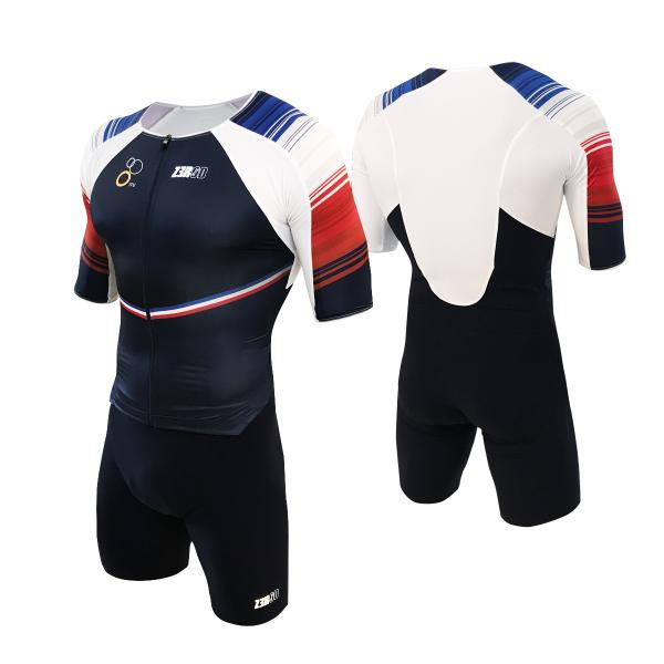 trifonction à manches, tenue de course de triathlon ttSUIT Z3R0D