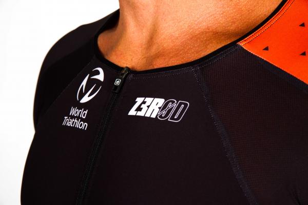 NTB man sleeved triathlon trisuit | Z3R0D man time-trial trisuit