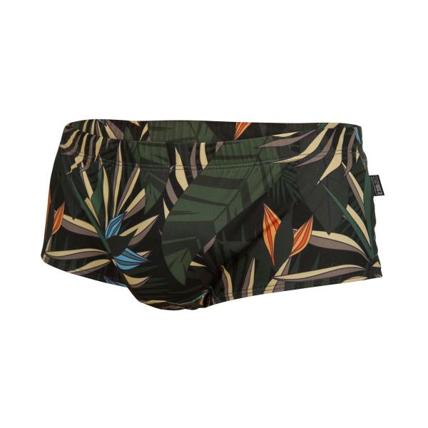 Man tropical green swim trunks | Z3R0D