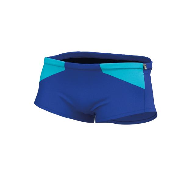 Man  Blue/Light Blue swim trunks | Z3R0D